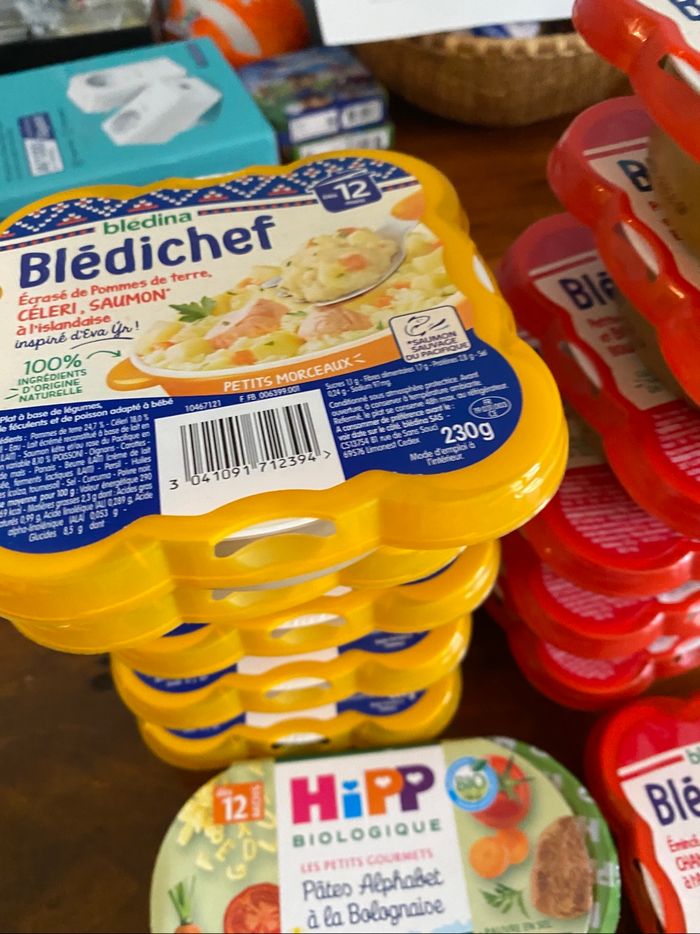 Gros lot repas alimentaire bébé assiettes bledina Hipp - photo numéro 3