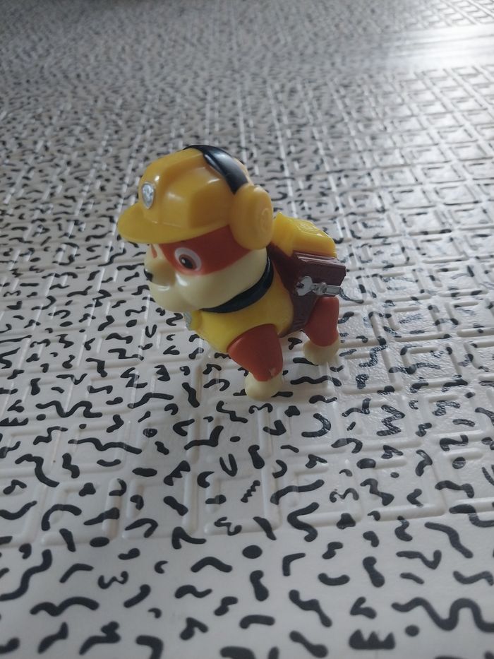 Figurine Pat’ Patrouille – Rubble / Ruben – Jouet enfant