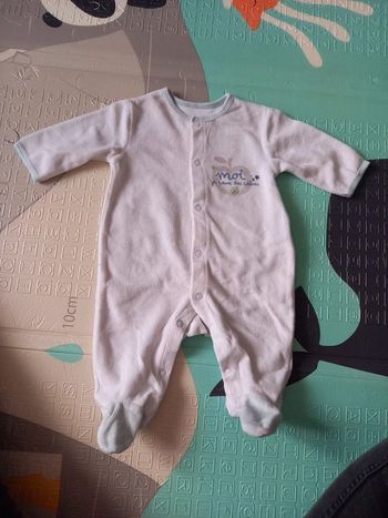 Pyjama bébé 9 1 mois hiver 54cm