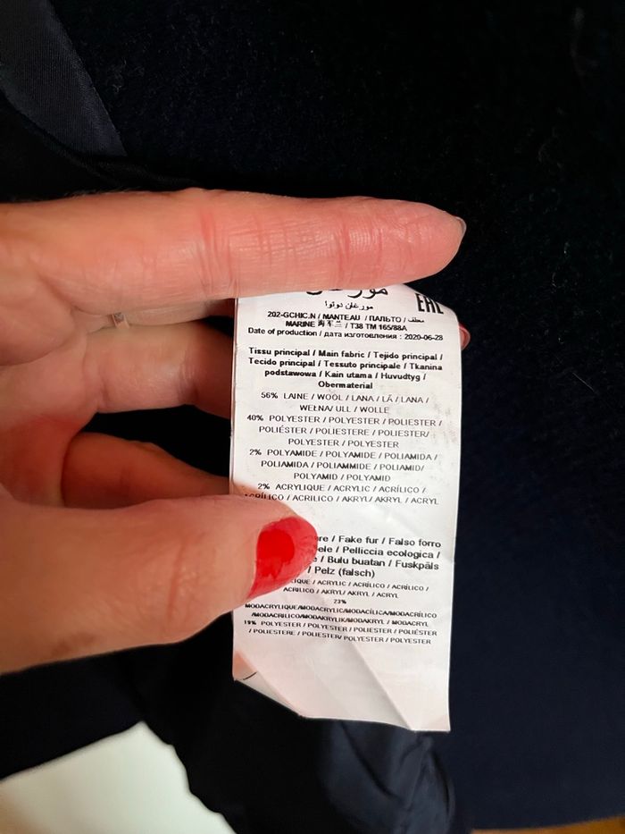 Manteau  en laine - photo numéro 3