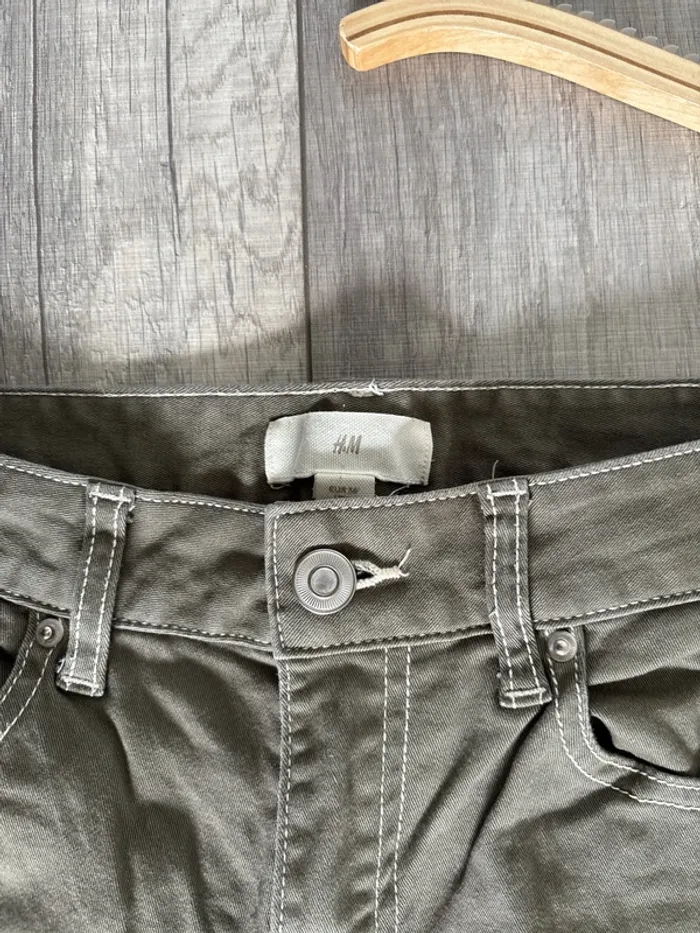 cargo vert kaki H&M - photo numéro 3
