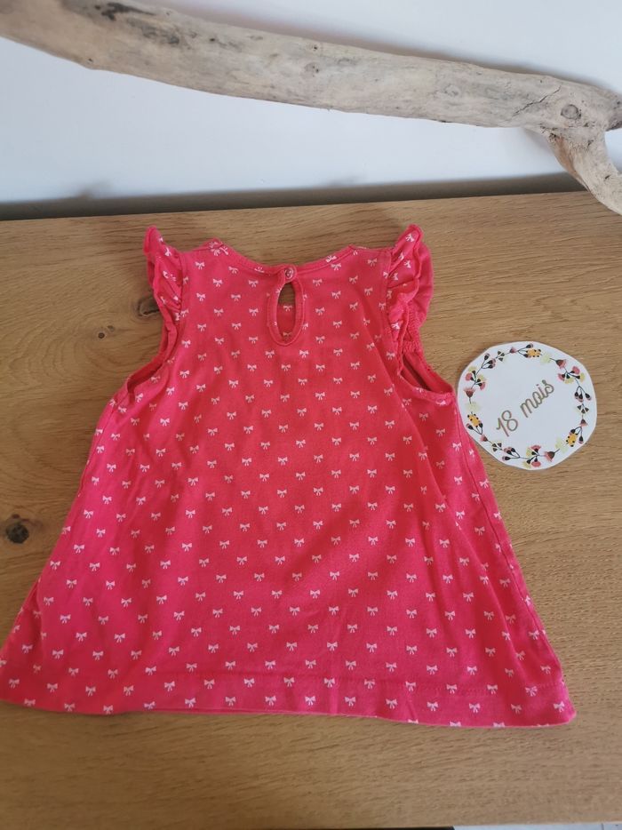 Ensemble été bébé fille 18mois t-shirt et bloomer 12/18 mois zy baby tbe - photo numéro 4
