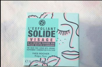 exfoliant  solide  visage