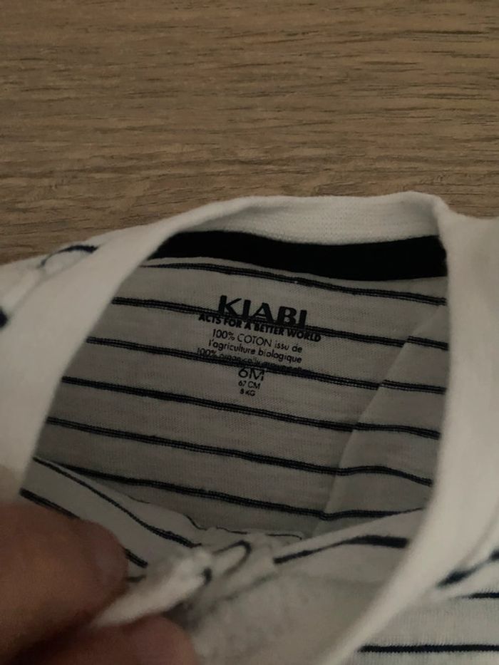 Lot 5 t-shirts manches longues 6 mois - photo numéro 4