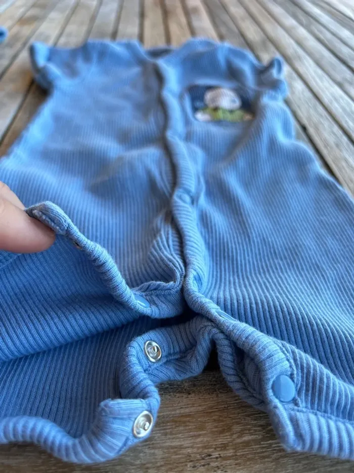Lot de 2 combishorts AmsTramGram - 3/6 mois - photo numéro 6