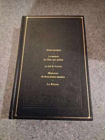 Avant propos " tome 1 " balzac