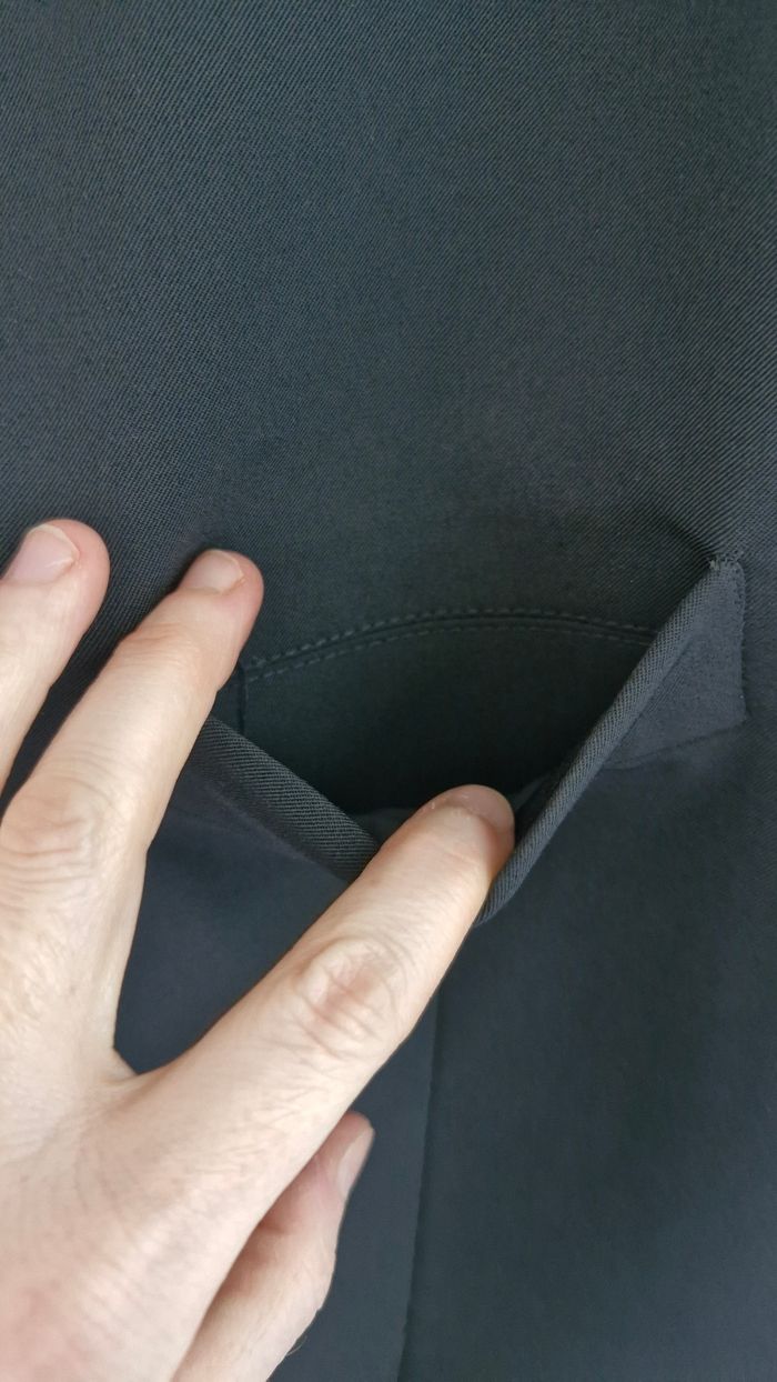 Veste de costume / blazer noir col mao Urban Kiabi - photo numéro 3