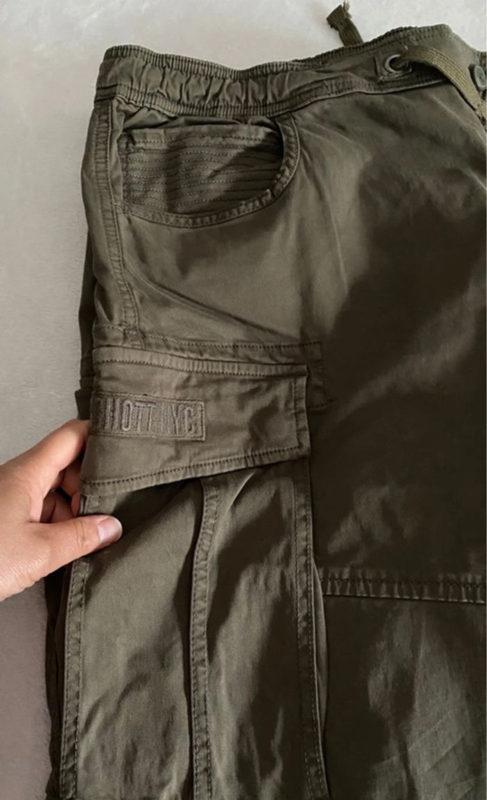 Pantalon Cargo Kaki Schott W38 Taille 48-50 - photo numéro 2
