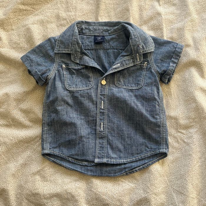 Chemise baby gap 12-18 mois