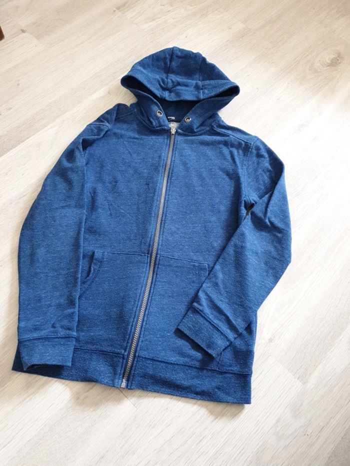 Gilet coton capuche et poches 12 ans - photo numéro 2