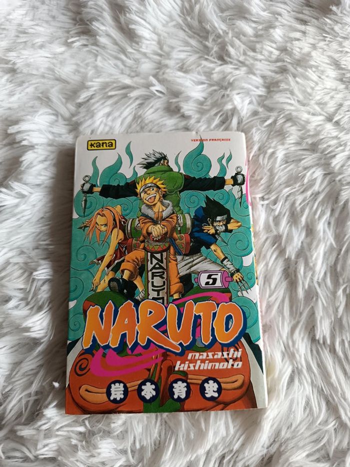 Manga Naruto Tome 5 _ Kana _ Masashi Kishimoto