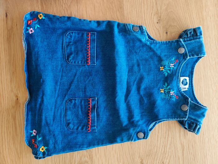 Ensemble robe en jean et pull - photo numéro 2