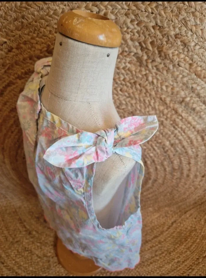 Jolie petite robe été fille petit bateau 6 ans - photo numéro 3