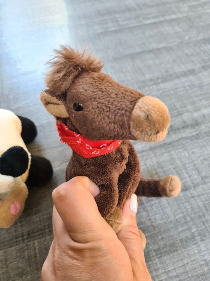 Peluches vache et cheval - photo numéro 5