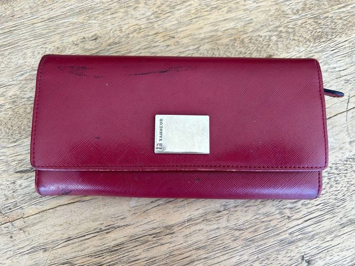Portefeuille le tanneur bordeaux