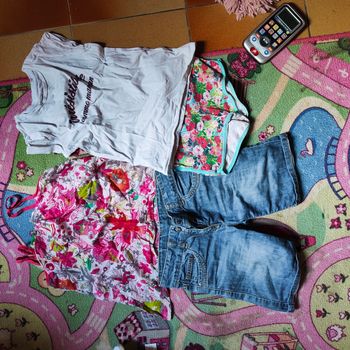 Lot vêtements été fille 8ans