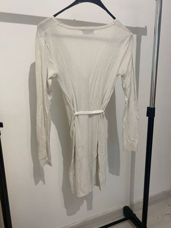 Gilet long blanc - photo numéro 3