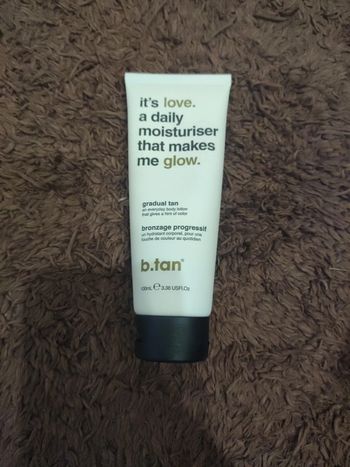 Lait hydratant bronzage progressif B.Tan