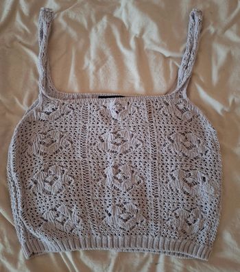 Débardeur en crochet neuf