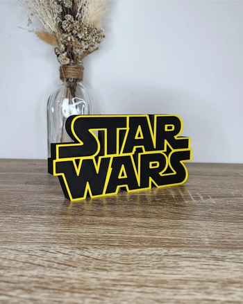✨ Bibelot décoratif 3D Star Wars 
