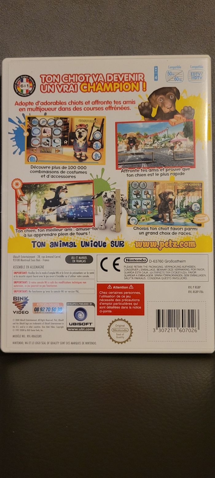 Jeu Wii Petz sports Chiots et compagnie - photo numéro 2