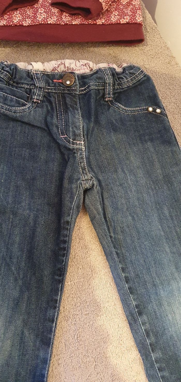 Ensemble jean et gilet fille Sergent Major 5 ans - photo numéro 7