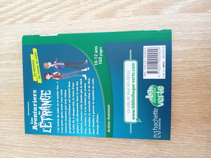 Les Aventuriers de l'étrange - Tome 1 : Le mystère du frelon de sable - Dès 10 ans - Neuf - photo numéro 2
