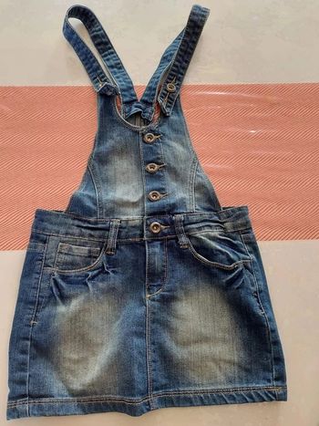 Salopette combi jupe jean lea caprice 12ans