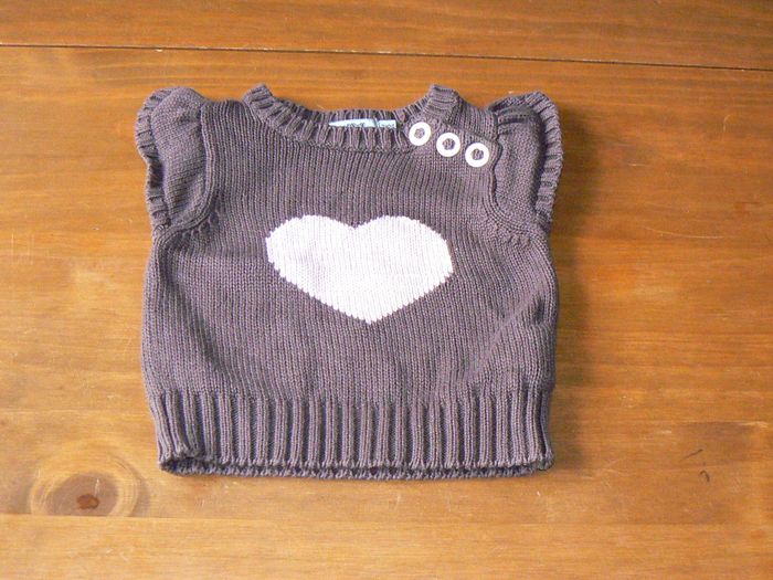 Pull bébé fille tape à l' oeil