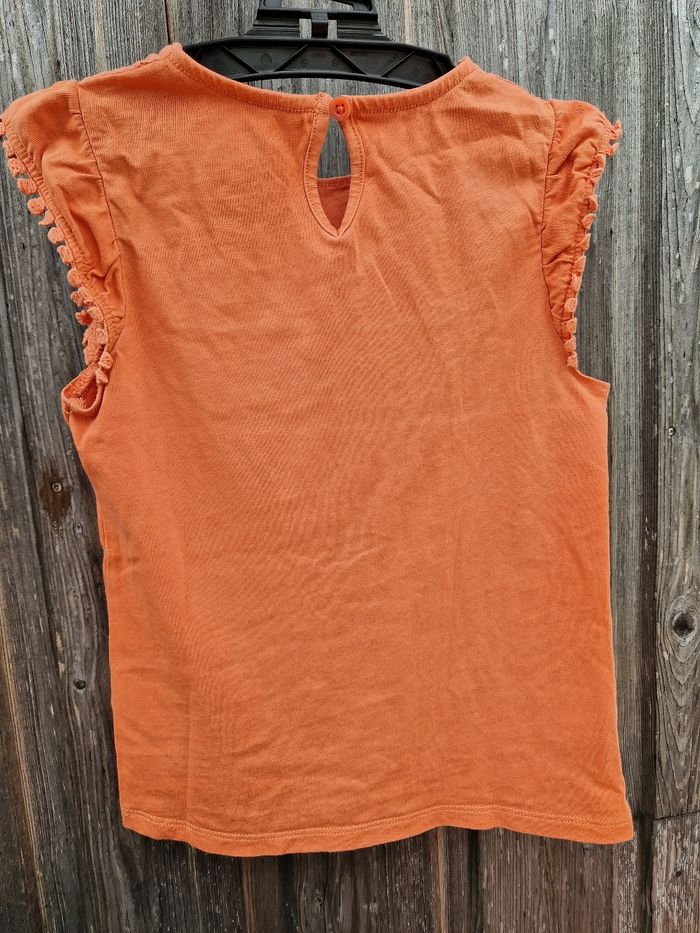 T-shirt fille corail 6 ans - photo numéro 2