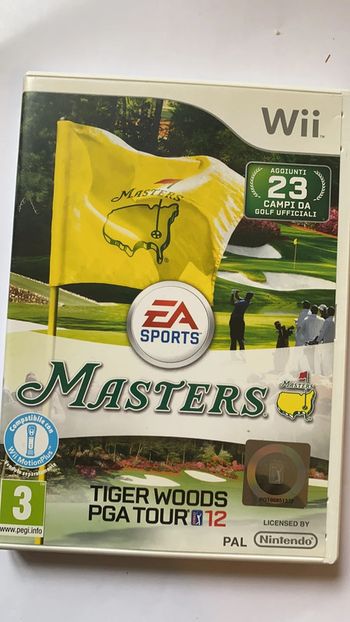 Tiger woods pga tour 12 masters wii