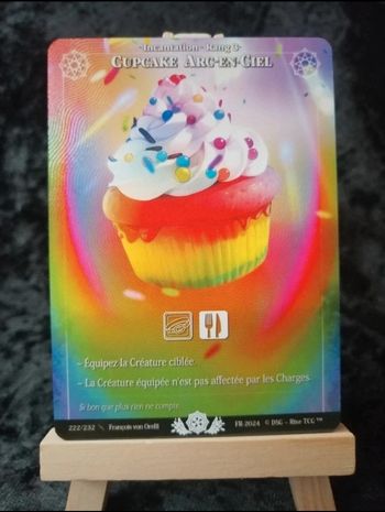 Rise TCG candypocalypse Cupcake Arc-en-ciel 222/232