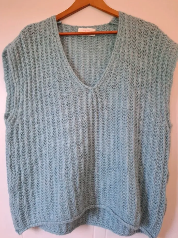 Pull sans manches