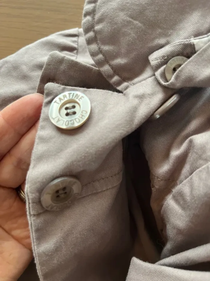 Trench / Veste fille 4 ans été automne - photo numéro 4