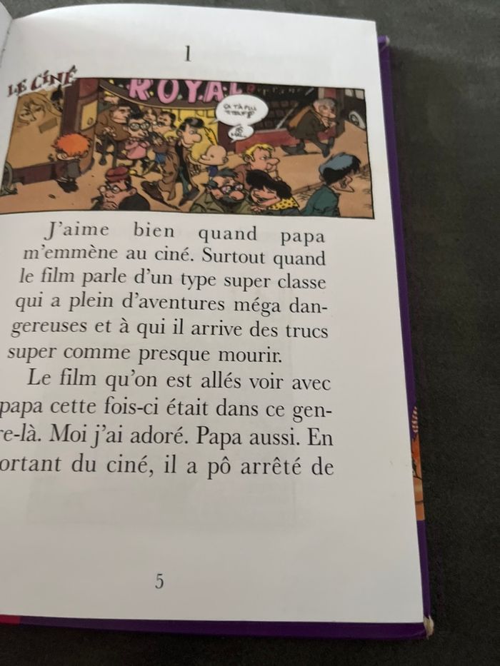 Livre bibliothèque rose titeuf le préau atomique - photo numéro 3