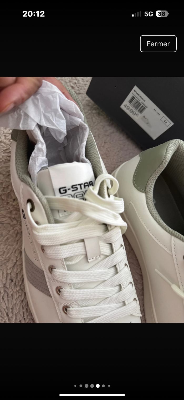 Basket g star raw taille 44 neuve - photo numéro 5