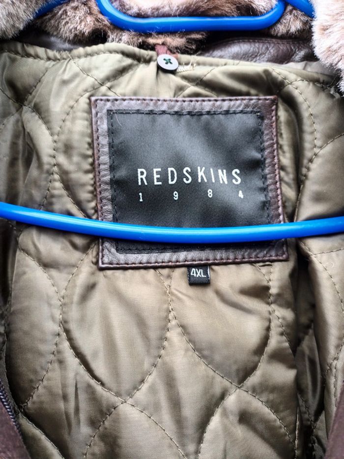 Blouson en cuir redskins - photo numéro 3