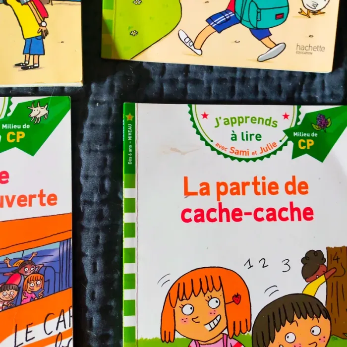 Lot de 6 livre j'apprends à lire avec Sami et Julie niveau 2 - photo numéro 2