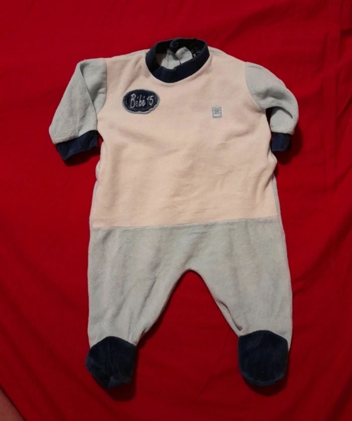 Pyjama velours 3 mois