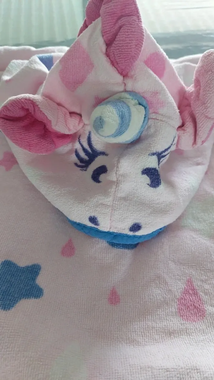 Poncho de bain Licorne decathlon - photo numéro 2