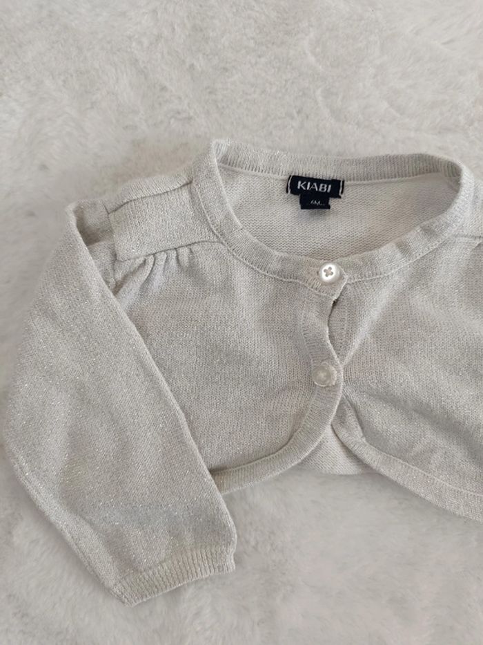 Gilet boléro bébé fille - photo numéro 2