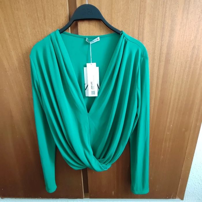 Blusa talla S de Zara nueva - photo numéro 3