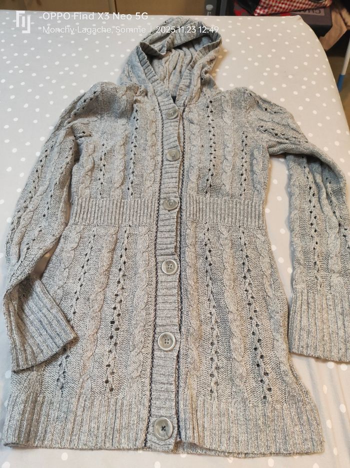 Gilet long 146-152cm-12ans