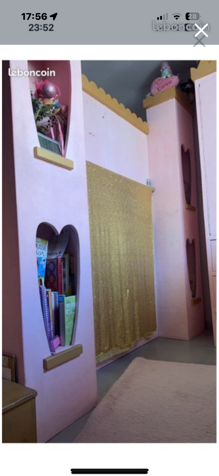 Chambre princesse château