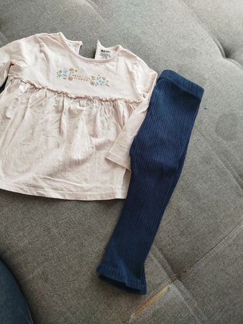Ensemble legging et tee shirt