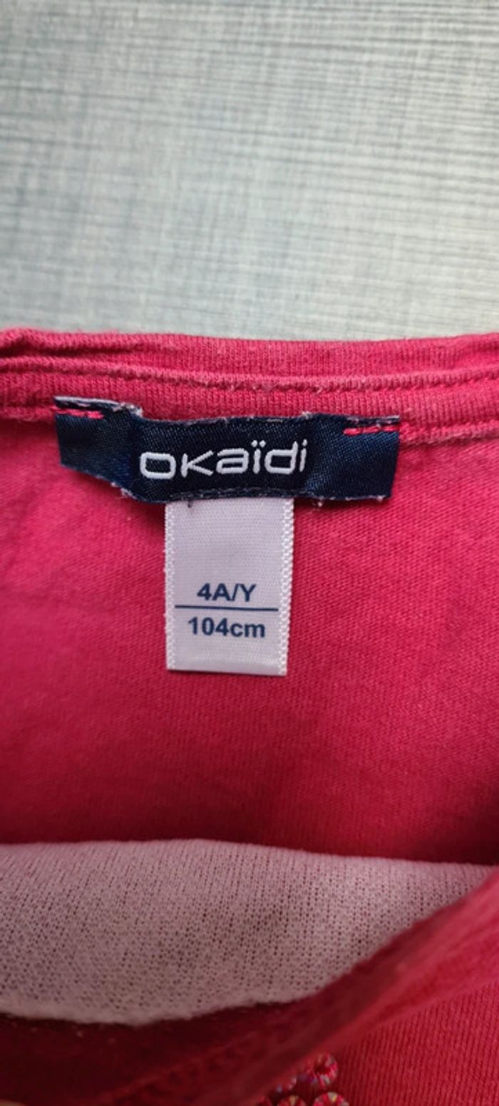 T-shirt Okaïdi étoile 4 ans - photo numéro 2