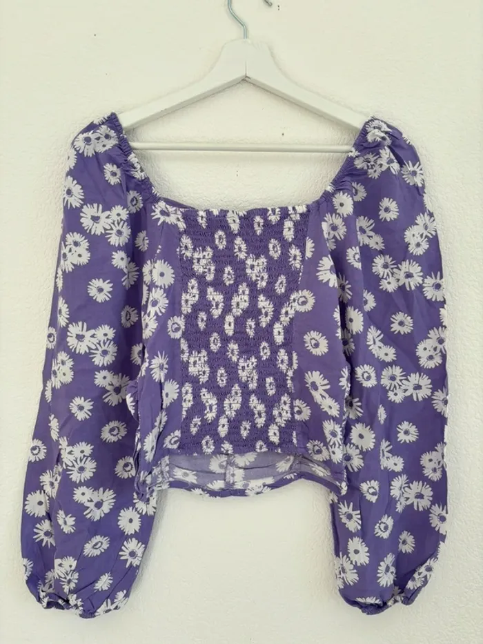 Blouse violette - photo numéro 6