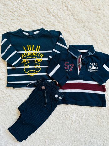 Lot Lulu Castagnette 3 mois