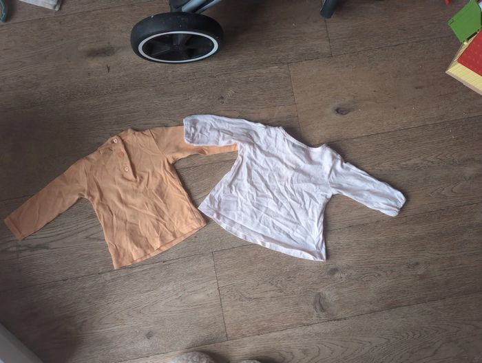 Lot 3 blouses fille 3 mois - photo numéro 3