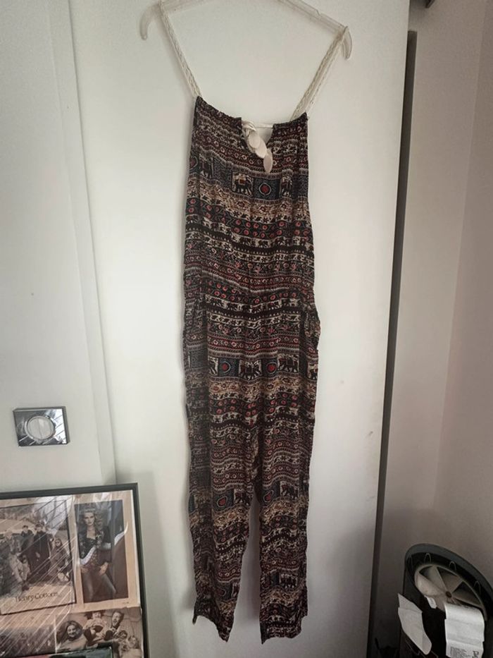 Combinaison pantalon motif aztèque – Taille S 🤎🤍